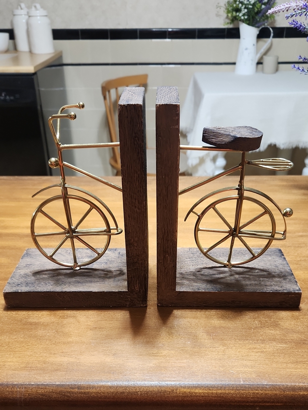 Bicycle Bookends
